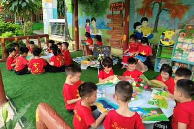 Video hưởng ứng ngày sách và văn hóa đọc 2026 của các con lớp MG A4