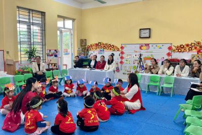 Video tiết dạy sinh hoạt chuyên môn theo nghiên cứu bài học đề tài Âm nhạc: bài hát Đố bạn – giáo viên Nguyễn Thị Thu Hà