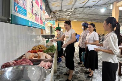 Trường MN Nhân Nghĩa với công tác đảm bảo vệ sinh An toàn thực phẩm – Hưởng ứng “Tháng hành động vì an toàn thực phẩm” Năm 2026
