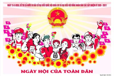Bài tuyên truyền về cuộc bầu cử đại biểu Quốc hội khóa XVI và đại biểu HĐND các cấp nhiệm kỳ 2026-2031