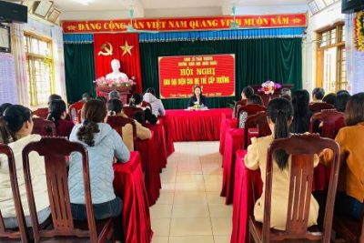 TRƯỜNG MẦM NON NHÂN NGHĨA, XÃ TRẦN THƯƠNG TỔ CHỨC HỌP CHA MẸ TRẺ CẤP TRƯỜNG (PHIÊN HỌP GIỮA KỲ)  NĂM HỌC 2025-2026